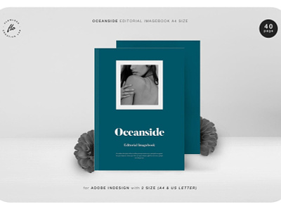 Oceanside Editorial Imagebook a4 adobe annual annual report catalog clean indesign magazine minimalist modern photography portfolio print printable professional report report template template us letter usletter