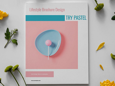 Pastel Lifestyle Brochure Template a4 adobe annual annual report catalog clean indesign magazine minimalist modern pastel photography portfolio print printable professional report template us letter usletter