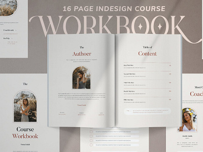 The Course Workbook blog blog ebook canva catalog class clean course download ebook free marketing online print printable social social media template webinar workshop