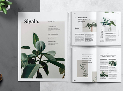 Minimal Magazine Template blog blog ebook canva catalog class clean course download ebook free marketing online print printable social social media template webinar workshop