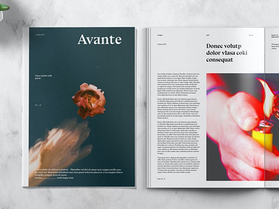 AVANTE - Art Magazine Template a4 adobe catalog clean editorial editorial layout fashion indesign lookbook magazine minimalist modern photography portfolio print printable professional template us letter usletter