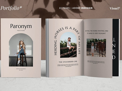 Photography Portfolio branding brochure bussines catalog clean company corporate creative design editorial editorial layout fashion indesign lookbook magazine multipurpose photography pitch portfolio template