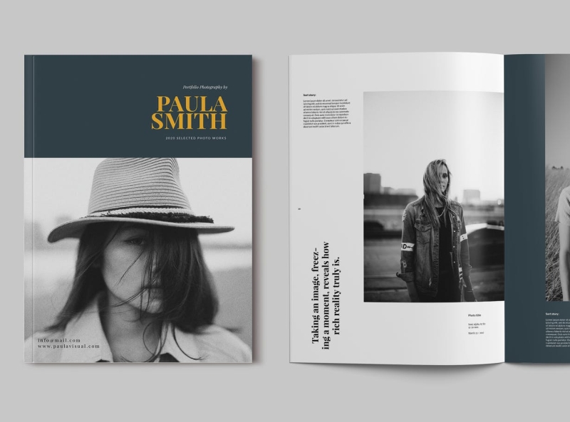 Photography Portfolio Brochure Template By Printme On Dribbble