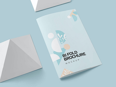 Two Fold Brochure Mockups