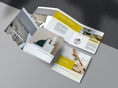 Interior Indesign Brochure 3d animation branding brochure catalog clean design graphic design illustration indesign interior logo magazine motion graphics print printable template