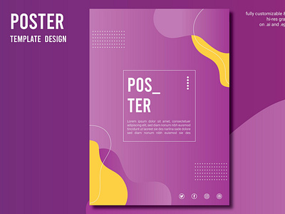 Abstract Poster 002 3d abstract animation branding catalog clean design graphic design illustration indesign logo magazine motion graphics print printable template