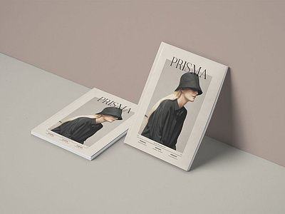 Prisma Magazine 3d animation branding catalog clean design graphic design illustration indesign logo magazine motion graphics print printable template ui