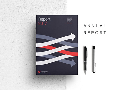 Annual Report 3d annual annual report branding catalog clean design graphic design illustration indesign logo magazine motion graphics print printable report template