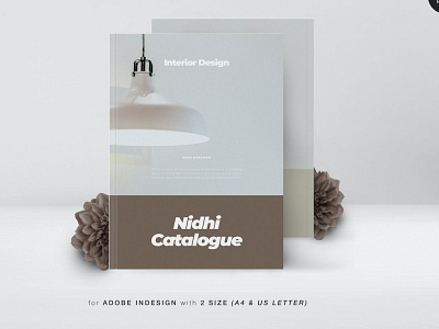 Nidhi Interior Design Catalog branding brochure catalog catalogue clean design graphic design illustration indesign interior logo magazine motion graphics portfolio print printable template