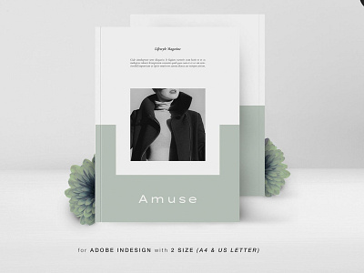 Amuse Lifestyle Magazine annual annual report brochure business catalog catalog clean editiorial fashion lifestyle lookbook magazine minimal minimalisr modern photography portfolio print printable professional template