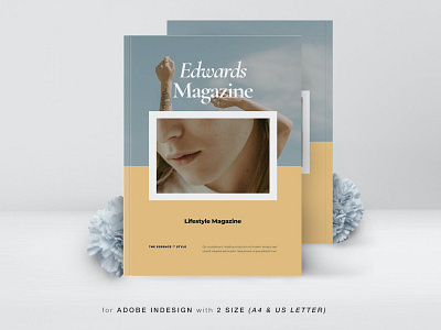 Edwards Lifestyle Magazine annual annual report brochure business catalog catalog clean editioral fashion lifestyle lookbook magazine minimal minimalist modern photography portfolio print printable professional template