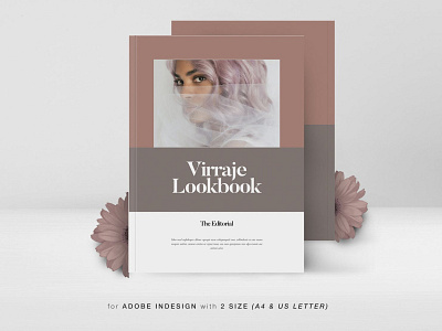 Virraje Editorial Fashion Lookbook brochure business business catalog catalog clean editioral editorial fashion lifestyle lookbook magazine minimal minimalist modern photography portfolio print printable professional template