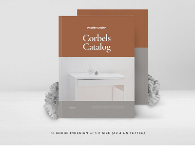 Corbels Interior Design Catalog annual annual report brochure business catalog clean editioral fashion interior interior design lookbook magazine minimal minimalist modern photography portfolio print printable professional template