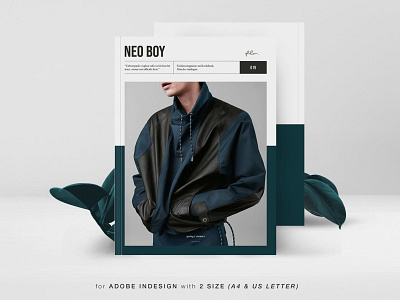 Neo Boy Fashion Magazine & Lookbook annual report brochure business catalog catalog clean editoral fashion illustration lifestyle lookbook magazine minimalist modern photography portfolio print printable professional report template