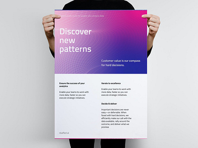 Data Startup Poster Template