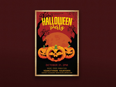 Halloween Party Flyer