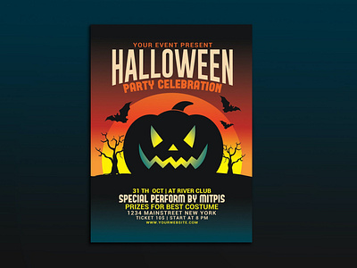 Halloween Party Flyer