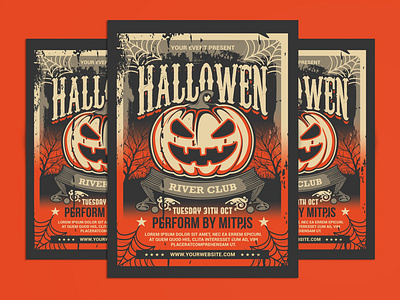 Halloween Party Flyer