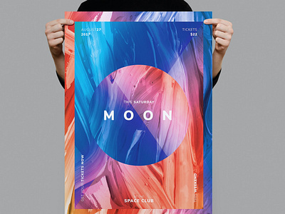 Moon Flyer / Poster Template