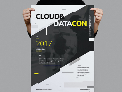 Datacon Conference Poster / Flyer