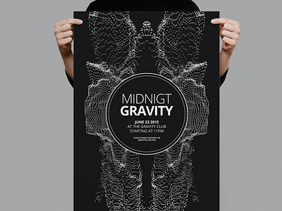 Midnight Gravity Flyer / Poster