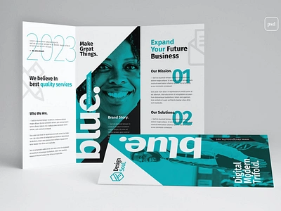 Trifold Brochure 3d annual annual report brochure catalog clean design graphic design illustration indesign lookbook magazine motion graphics multipurpose print printable purpose report template trifold