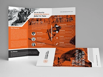 Trifold Brochure annual annual report catalog clean creative design fold fold catalog fresh illustration indesign information magazine multipurpose print printable purpose template trifold trifold brochure