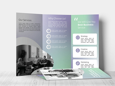 Quirky – Trifold Brochure
