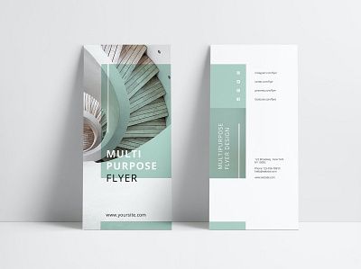 MINT Multipurpose Trifold Brochure advertising brochure catalog clean design event fold illustration indesign interior lifestyle magazine modern multipurpose print printable product purpose template trifold