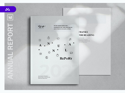 Annual Report adobe indesign annual annual report brochure business catalog clean design illustration indesign magazine magazine catalog multipurpose print printable purpose report template trendy webiste