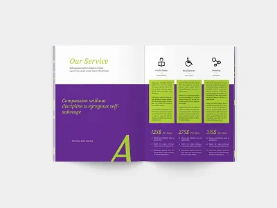 Proposal agency annual brief catalog clean design illustration indesign invoice magazine marketing modern print printable professional project proposal report template word