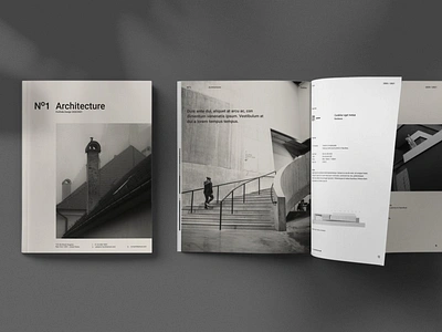 Architecture Brochure architecture architecture brochure brochure catalog catalog business clean clean cv design illustration indesign magazine minimal print print catalog printable resume cv simple simple cv template word