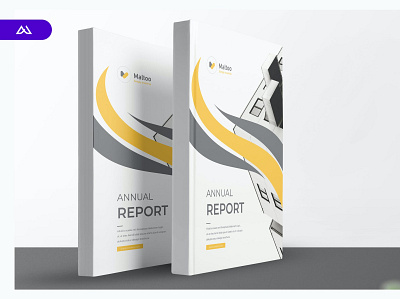 Annual Report annual report bifold brochure catalog clean design graphic design illustration indesign magazine magazine mockup mockup set presentation print printable square template template brochure template report trend