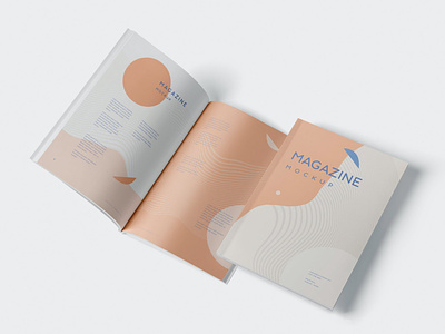 Brochure - Magazine Mockup Set - 7x10 Inch