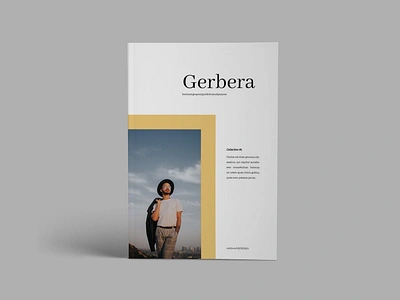 Gerbera Brochure brochure business catalog clean graphic design indesign indesign template letter magazine multipurpose print printable professional purpose purpose print report print style swiss template web