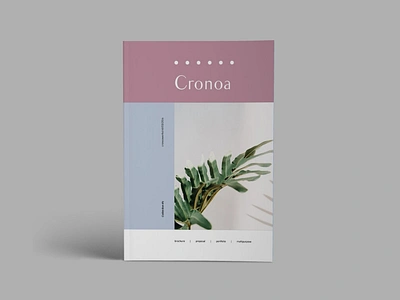 Cronoa Brochure a4 brochure template catalog clean creative brochure design flyer graphic design illustration indesign indesign brochure letter magazine multipurpose print print template printable promotion template template indesign