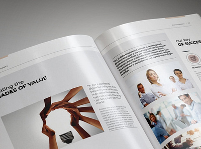 Versatile Annual Report agency annual annual report booklet case catalog clean design illustration indesign indesign template magazine multiprpose print printable publishing report template template clean yearly