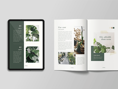 Planty Magazine annual annual report book catalog clean design graphic design illustration indesign lookbook magazine planty planty magazine portfolio print printable professional proposal report template