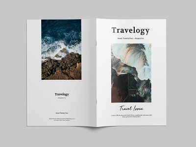 Travel Magazine Template booklet catalog clean design editorial graphic design illustration indesign letter lookbook magazine magazine template modern layout photography print printable printtemplates project template travel magazine