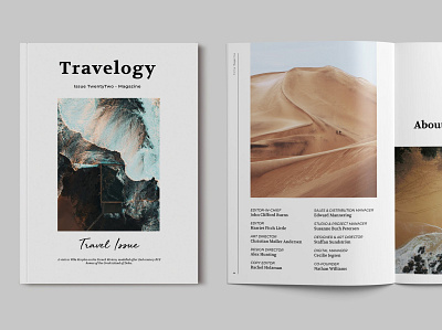 Travel Magazine Template booklet catalog clean design editorial graphic design illustration indesign letter lookbook magazine magazine template modern layout photography print printable printtemplates project template travel magazine