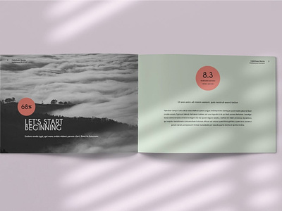 Calatheas Works - Landscape Brochure Template annual report architects brochure template business company catalog clean design graphic design illustration indesign landscape landscape brochure magazine newsletter print printable professional report template works