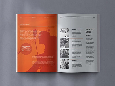 Goubrag Company Profile annual report booklet brochure design business business brochure catalog clean company corporate design flyer illustration indesign indesign template magazine magazine template print printable profile template