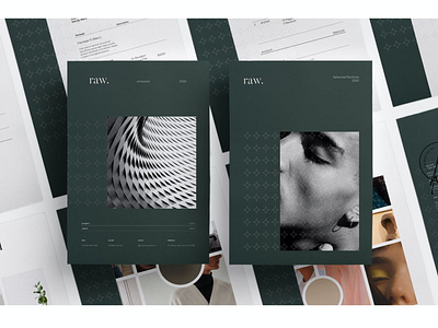 Raw Pitch Pack brief bundle catalog clean design editorial estimate fashion illustration indesign invoice magazine moodboard pack pitch print printable proposal stationery template