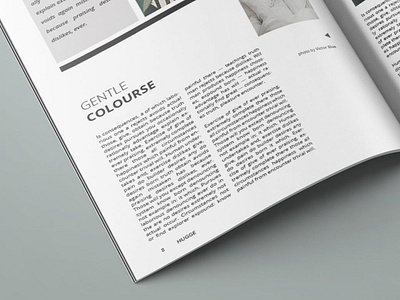 Hugge Magazine Template