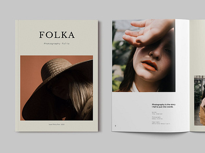 Photography Portfolio Brochure Template