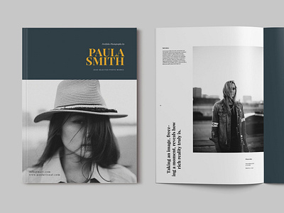 Photography Portfolio Brochure Template