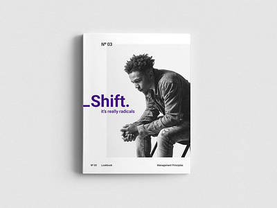 _Shift. Lookbook brochure brochure template design graphic design indesign investor layered letter logo design lookbook magazine minimalist motion graphics multipurpose portfolio portfolio brochure principles print printable website