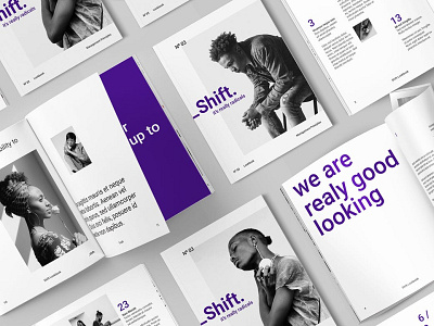 _Shift. Lookbook brochure brochure template design graphic design indesign investor layered letter logo design lookbook magazine minimalist motion graphics multipurpose portfolio portfolio brochure principles print printable website