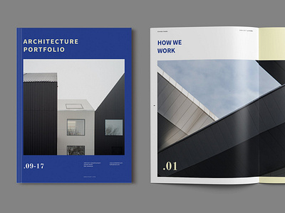 Architectural Portfolio Brochure Template