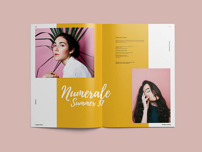 Fashion Catalog / Lookbook Brochure Template